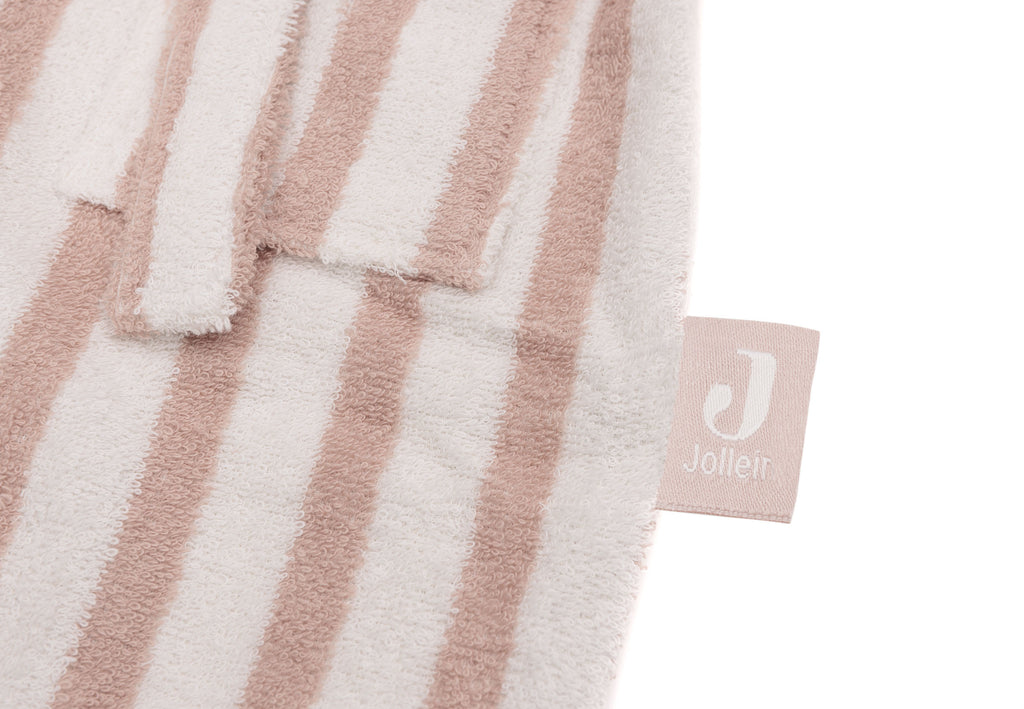 Bademantel Stripe Frottee - GOTS