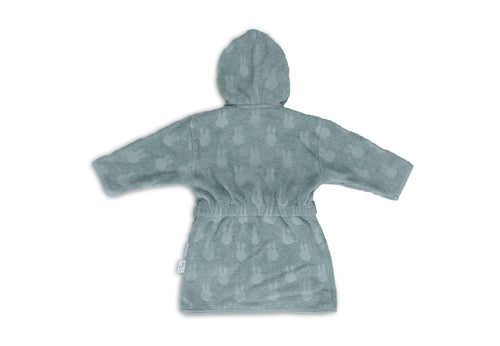 Bademantel - Miffy Jacquard - Sea Green - Kuschelkind