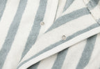 Bademantel Stripe Frottee - GOTS