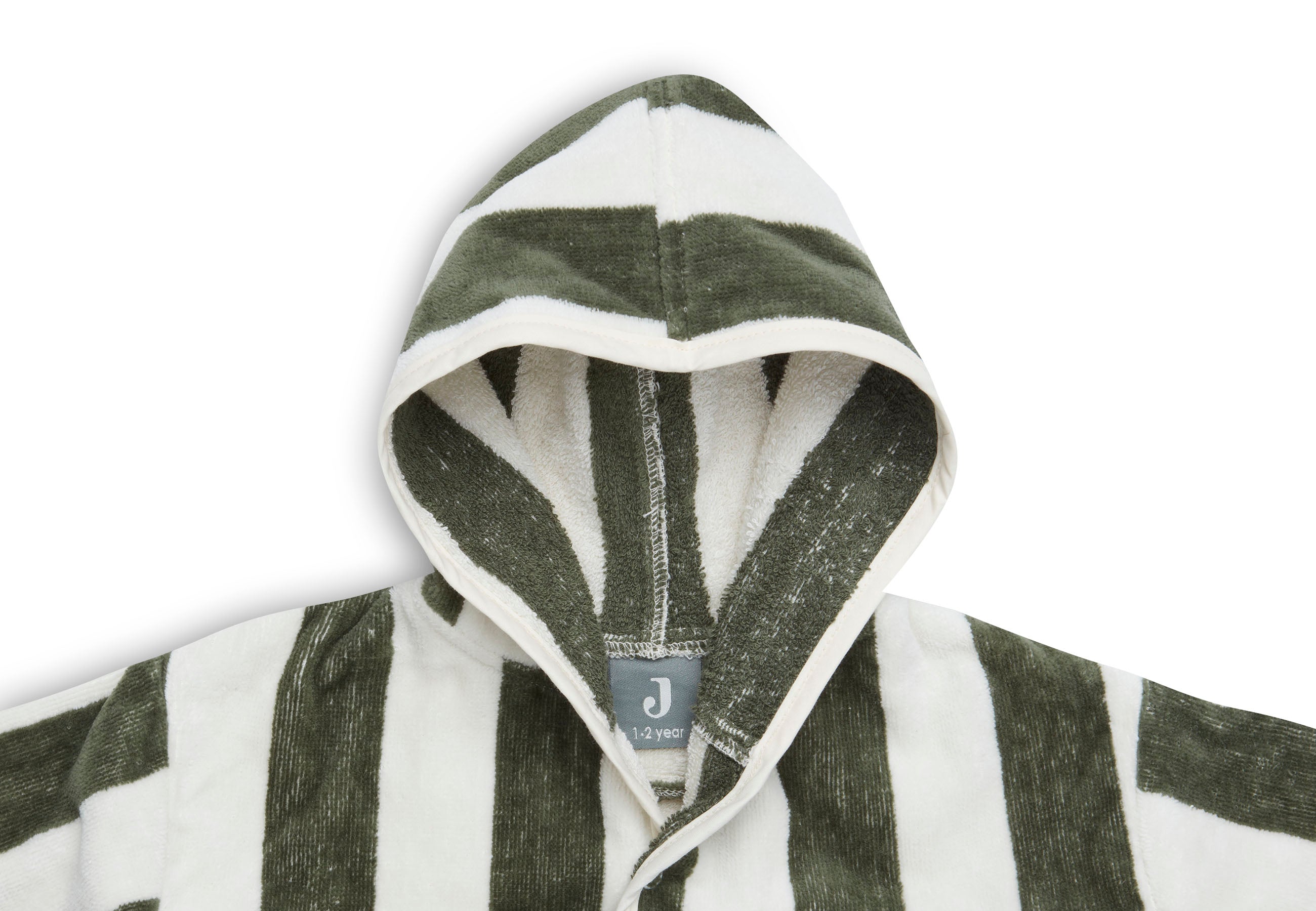 Bademantel Stripe Frottee - GOTS