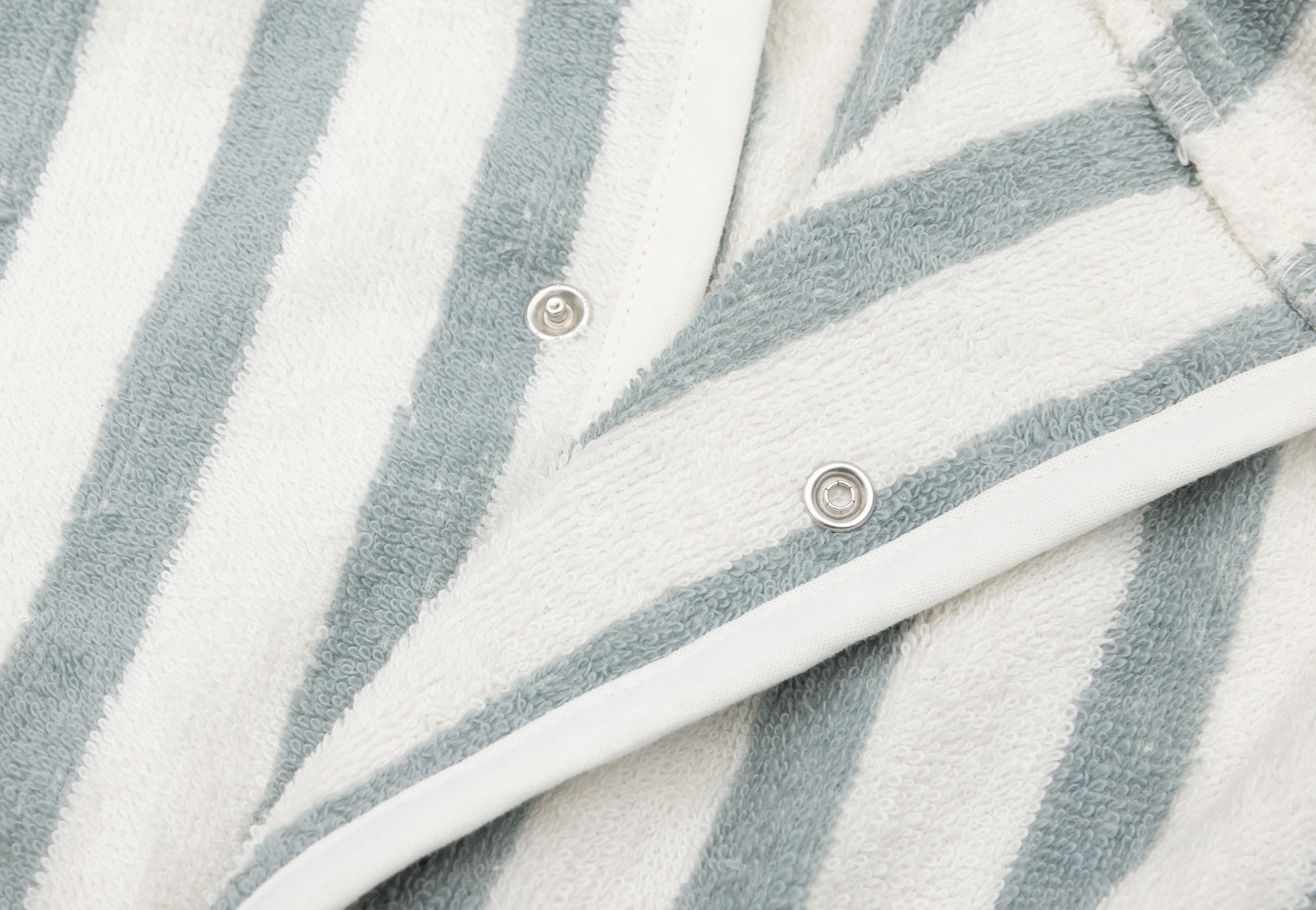 Bademantel Stripe Frottee - GOTS