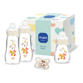 MAM Feel Good Glass Bottle Geschenk-Set 4tlg. uni