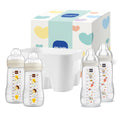 MAM Easy Active Baby Bottle Set mit Korb 5tlg. uni