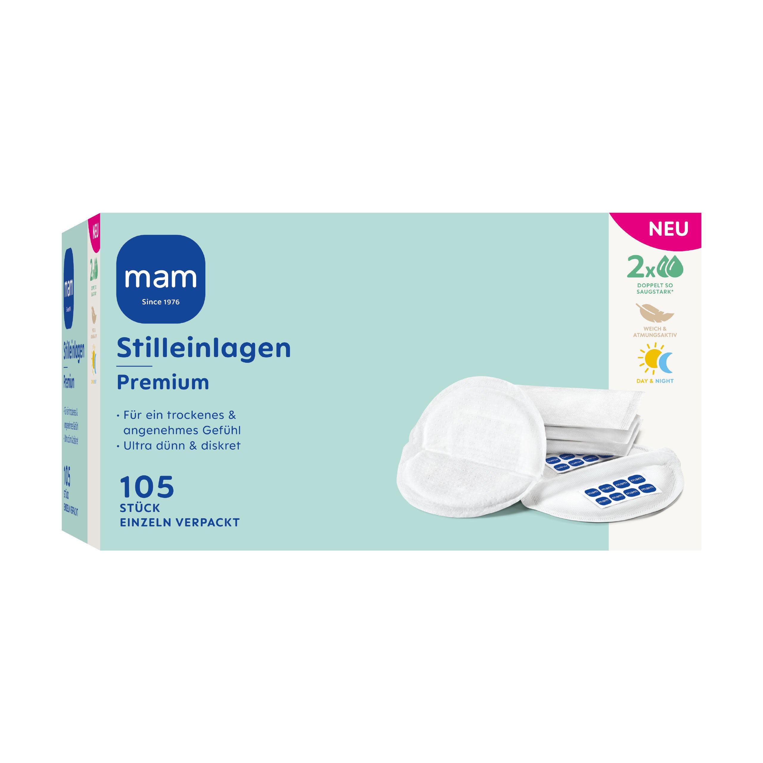 MAM Stilleinlagen Premium 105er