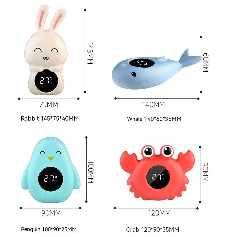 Baby Bade-Thermometer Cartoon-Design / Schwimmendes Thermometer