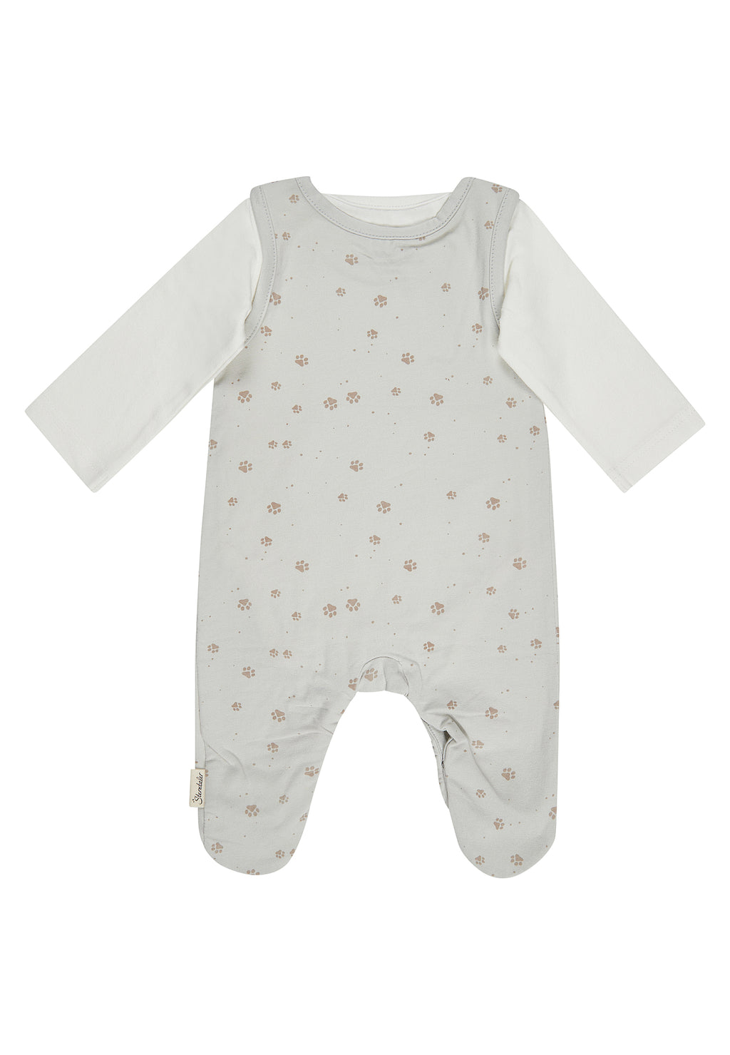 Strampler Set Pfoten