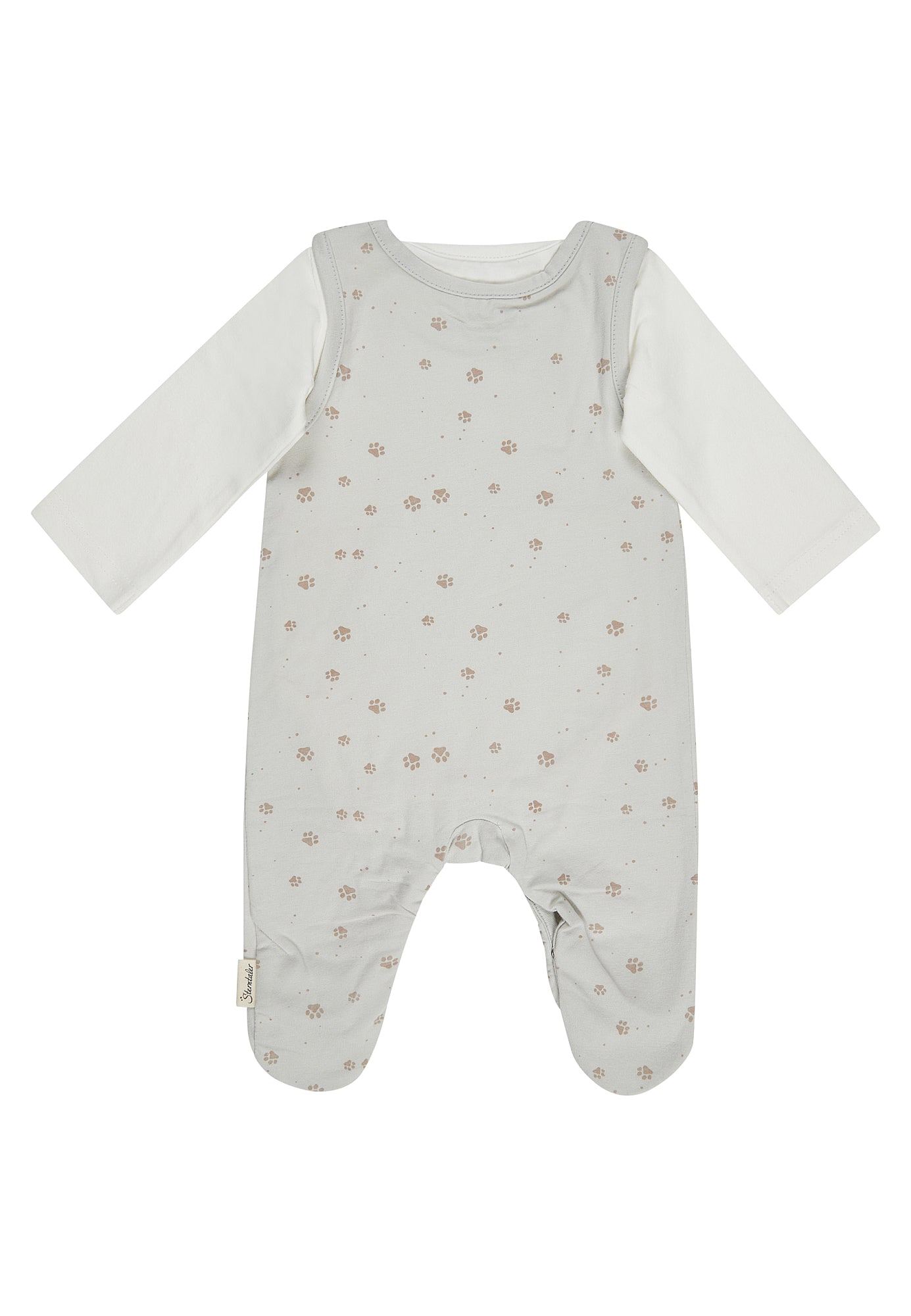 Strampler Set Pfoten