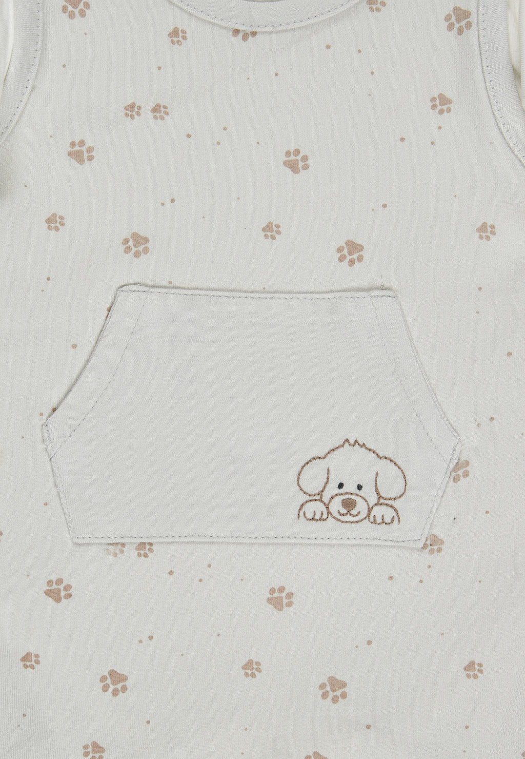 Strampler Set Pfoten