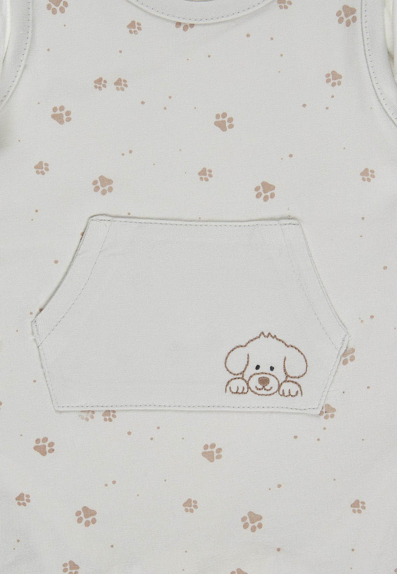 Strampler Set Pfoten