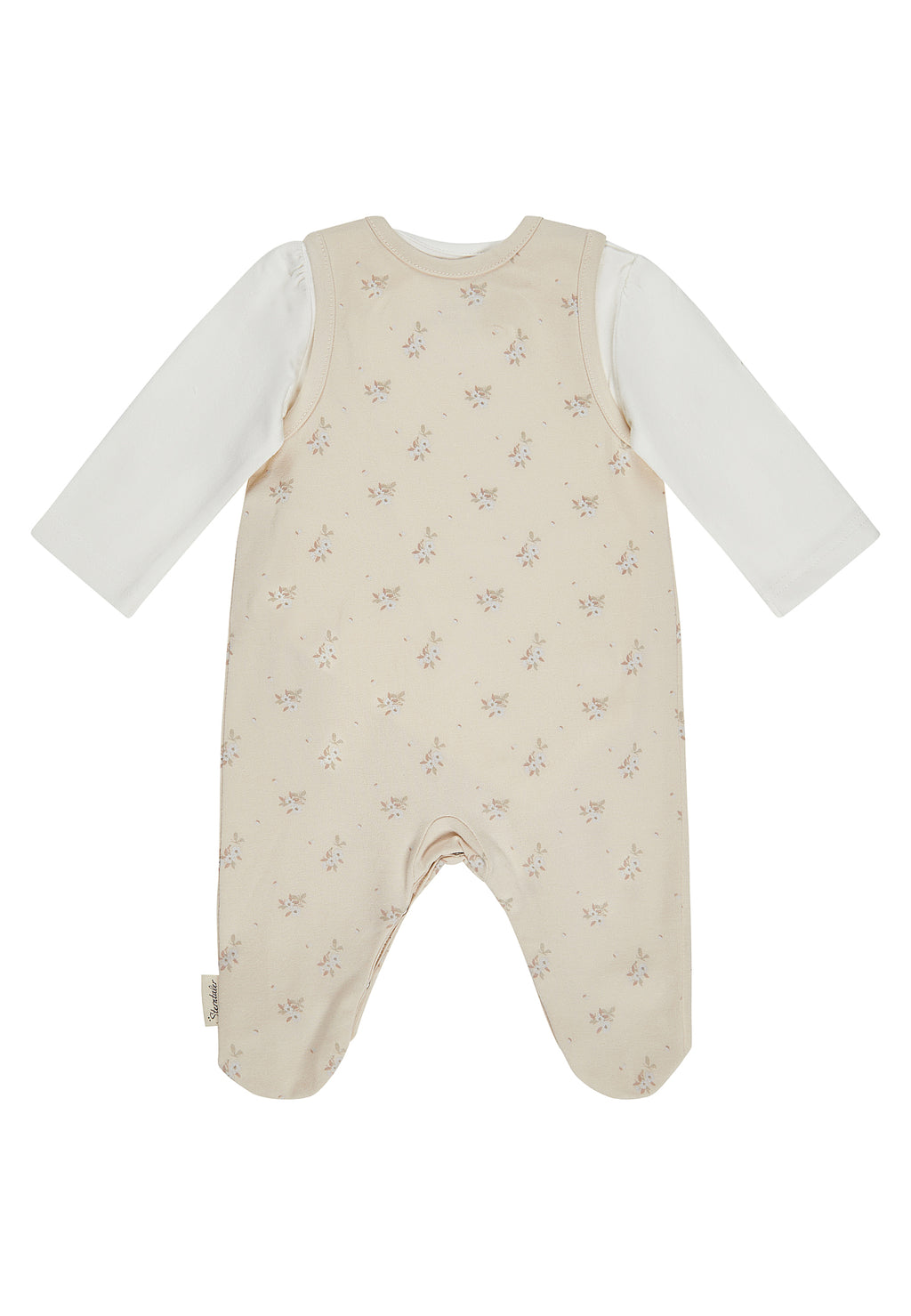 Strampler Set Blumen