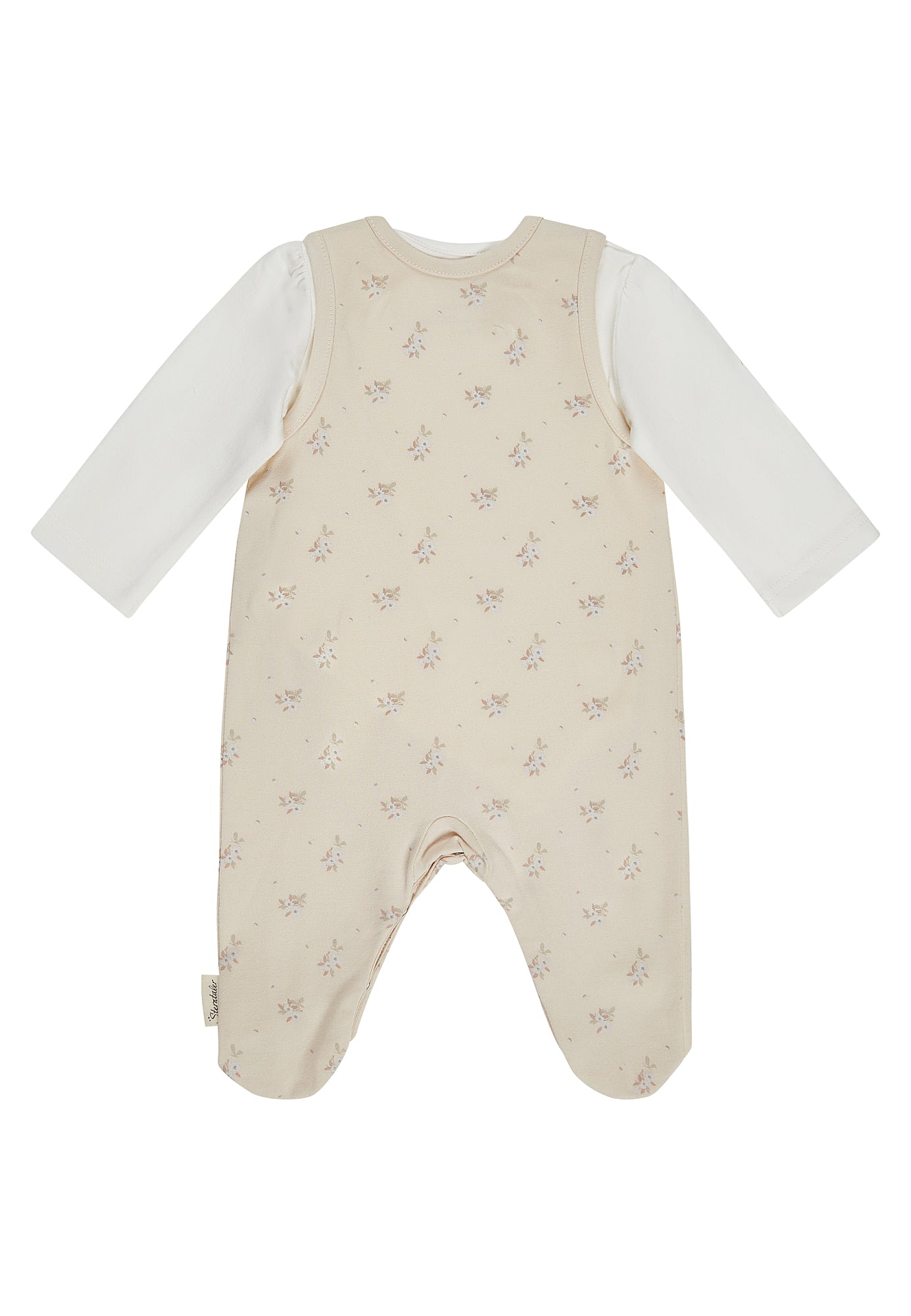 Strampler Set Blumen