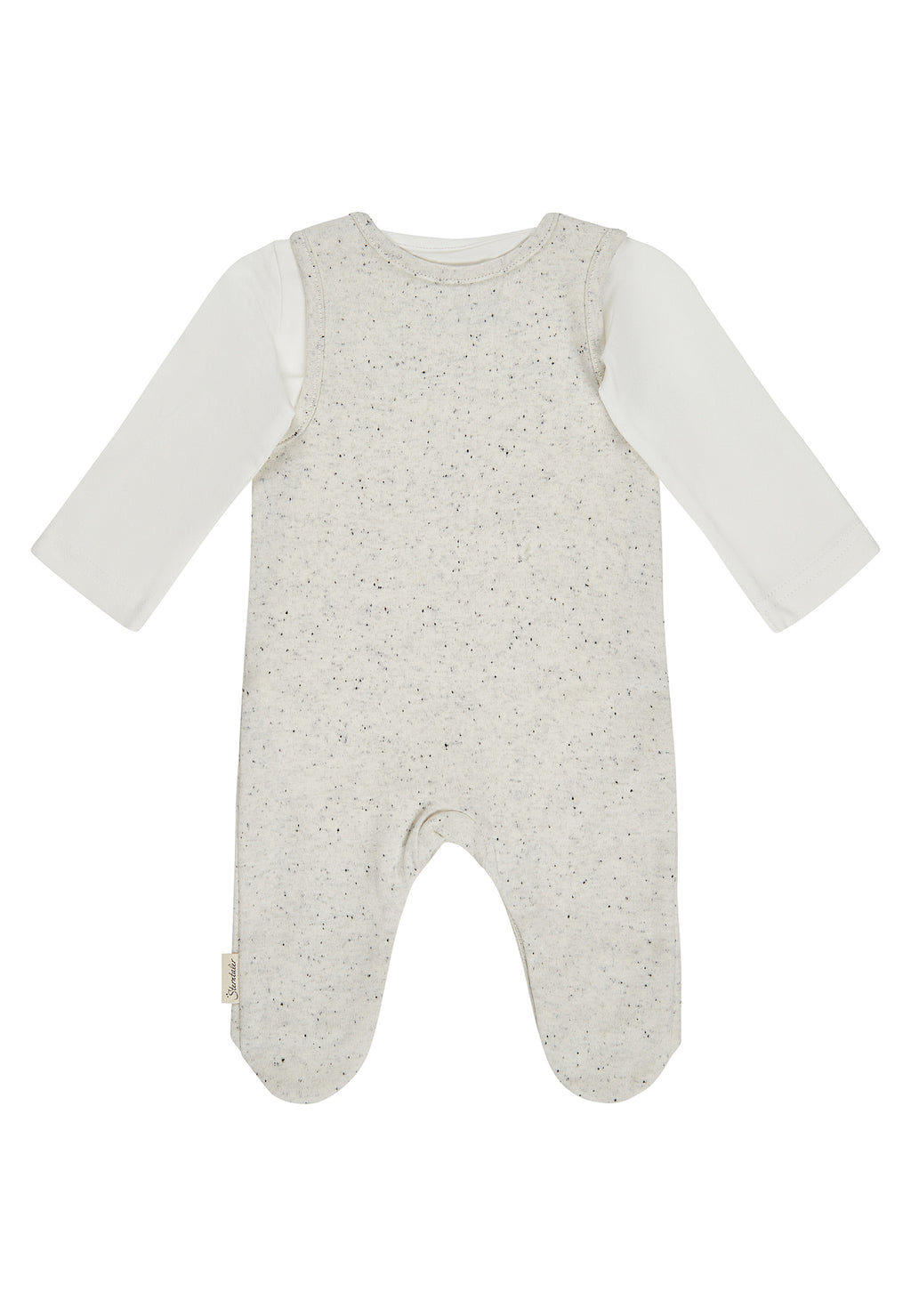 Strampler Set gesprenkelt