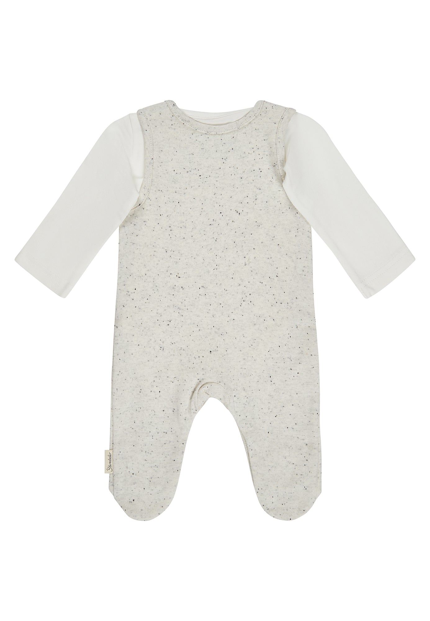 Strampler Set gesprenkelt