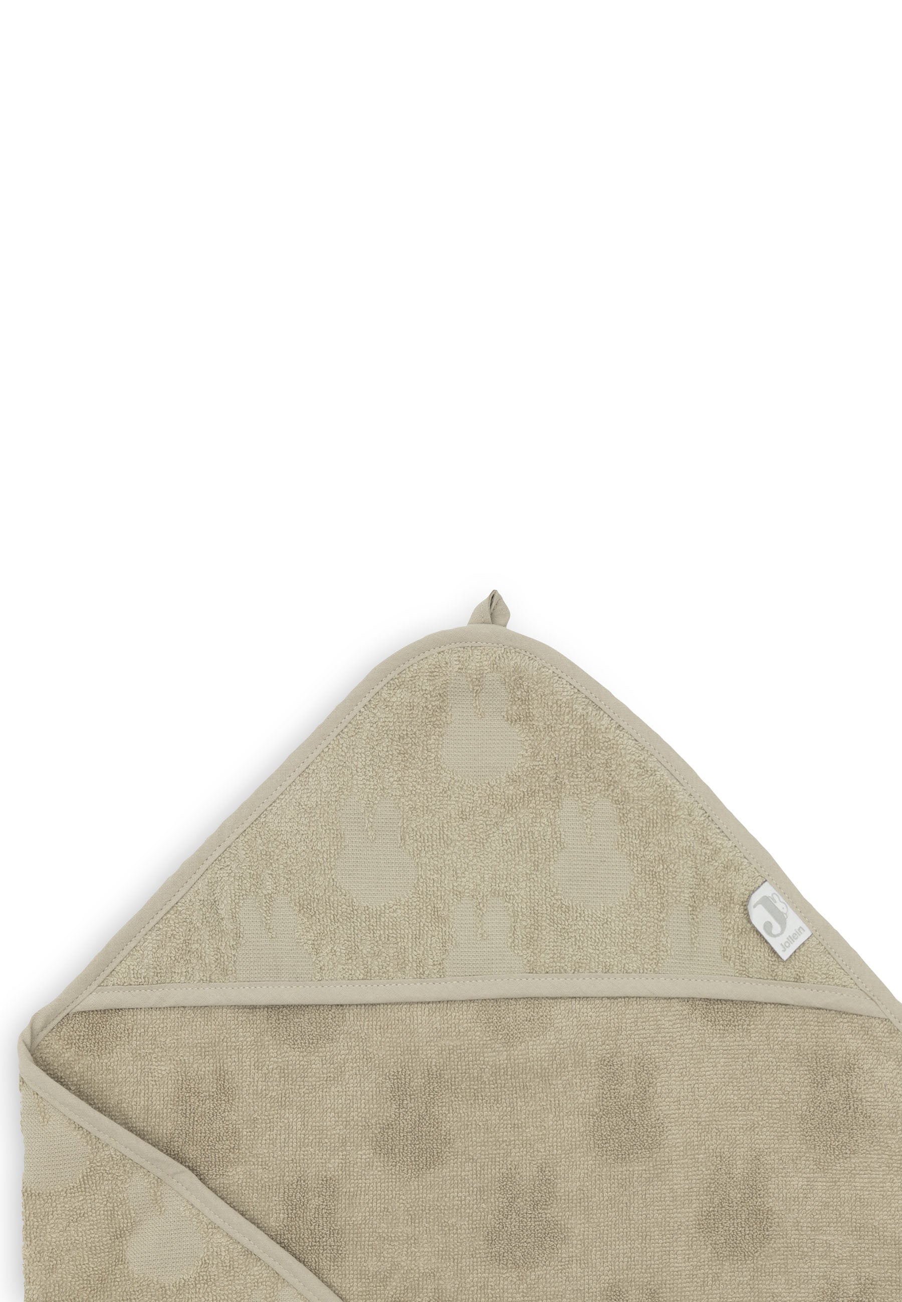 Kapuzenhandtuch Frottee 75x75cm Miffy Jacquard - Olive Green