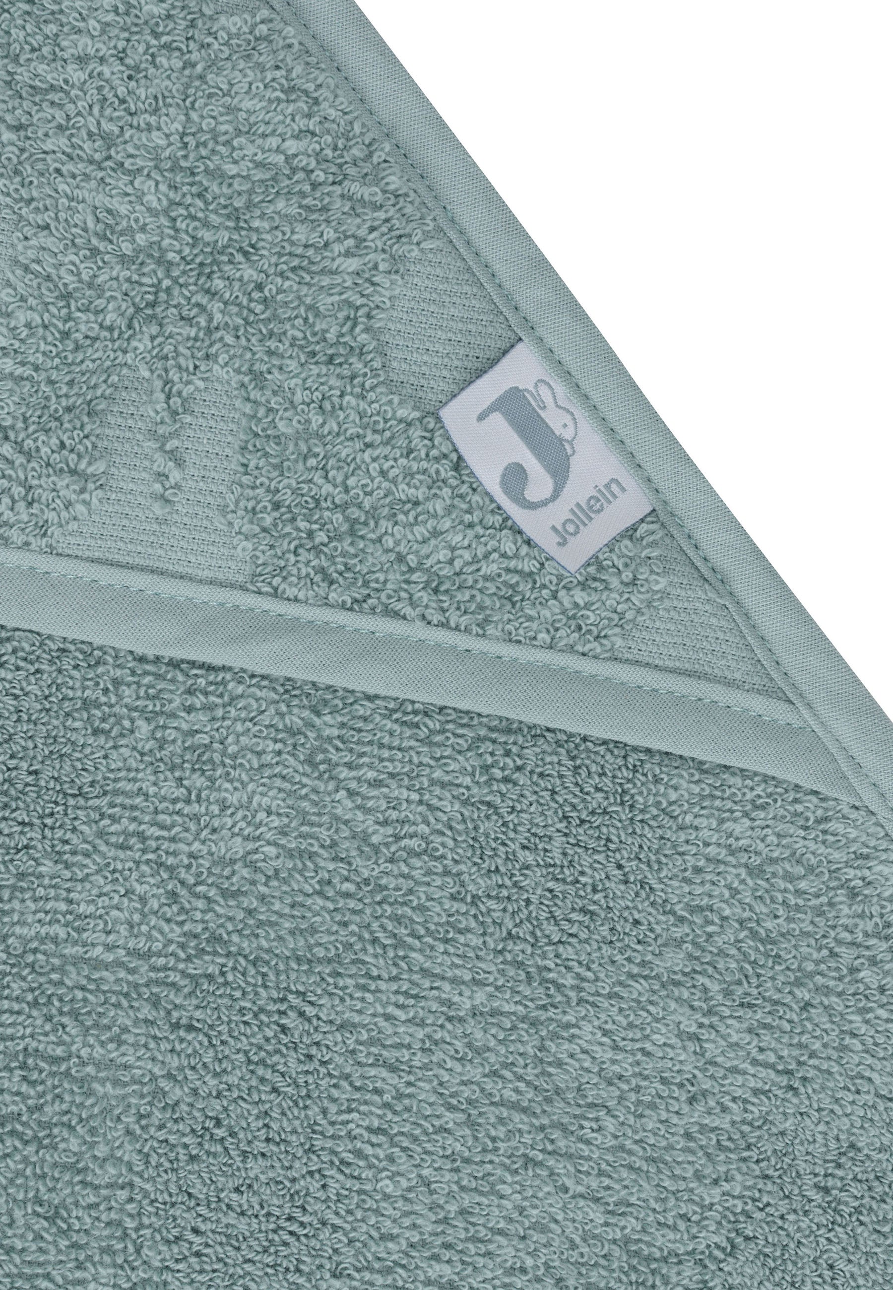 Kapuzenhandtuch Frottee 75x75cm Miffy Jacquard - Olive Green