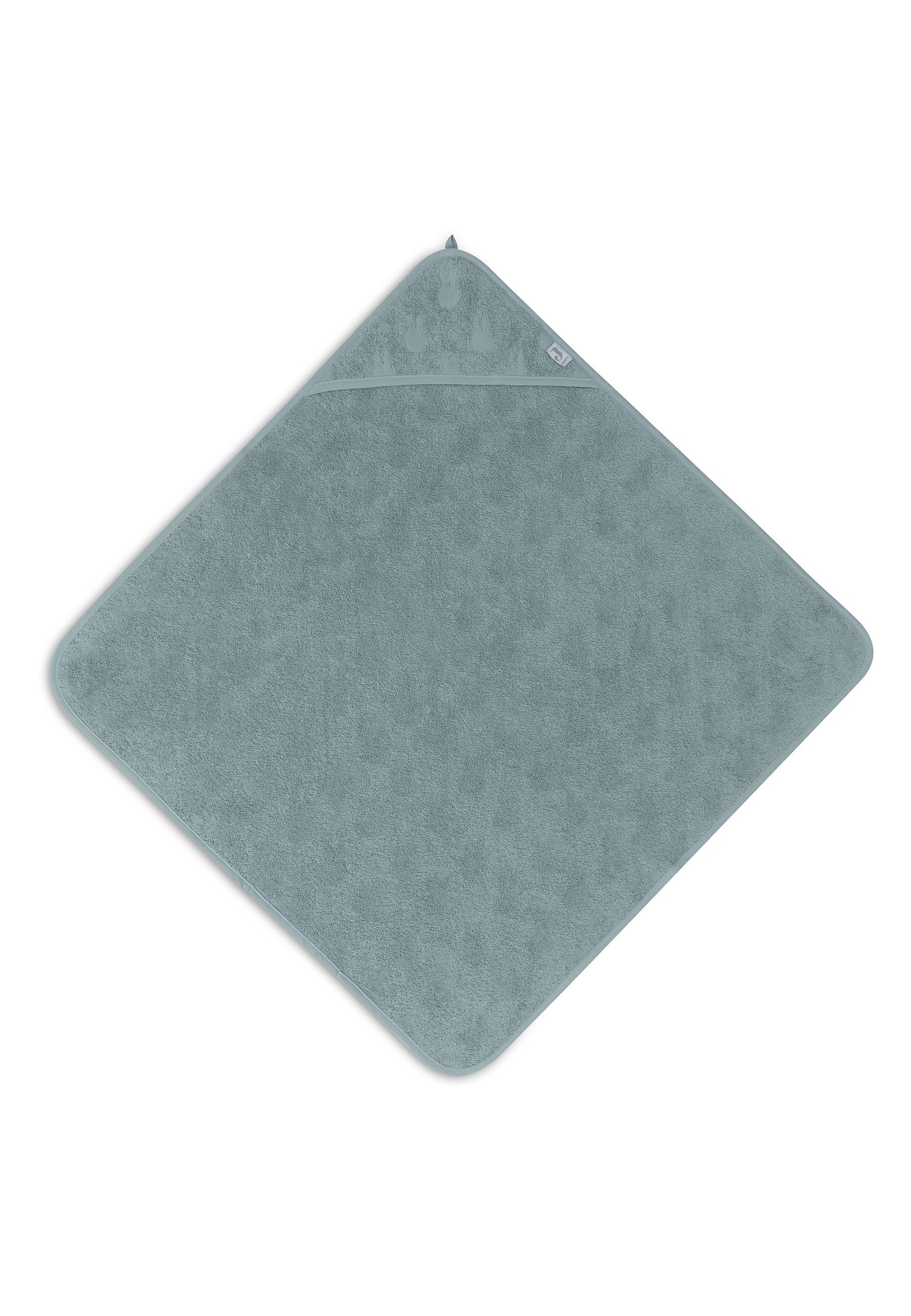 Kapuzenhandtuch Frottee 75x75cm Miffy Jacquard - Olive Green
