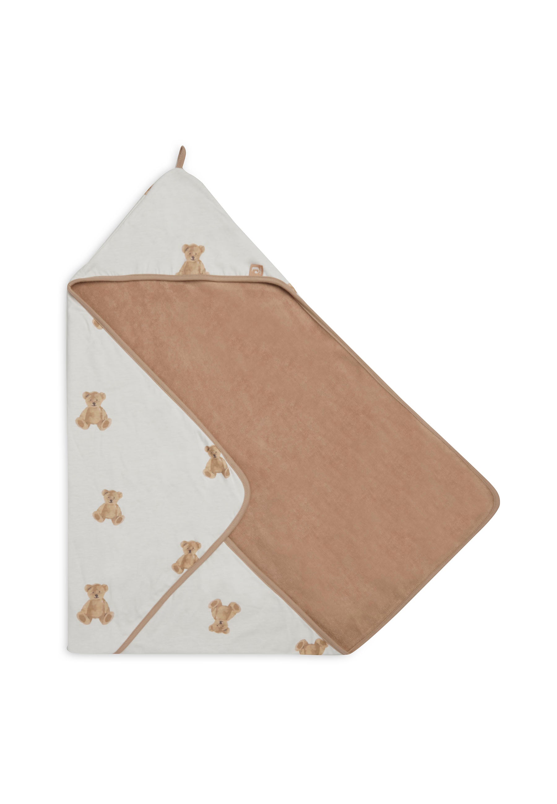 Kapuzenhandtuch 75x75cm - Teddy Bear - Bio-Baumwolle (GOTS)