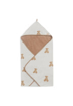 Kapuzenhandtuch 75x75cm - Teddy Bear - Bio-Baumwolle (GOTS)