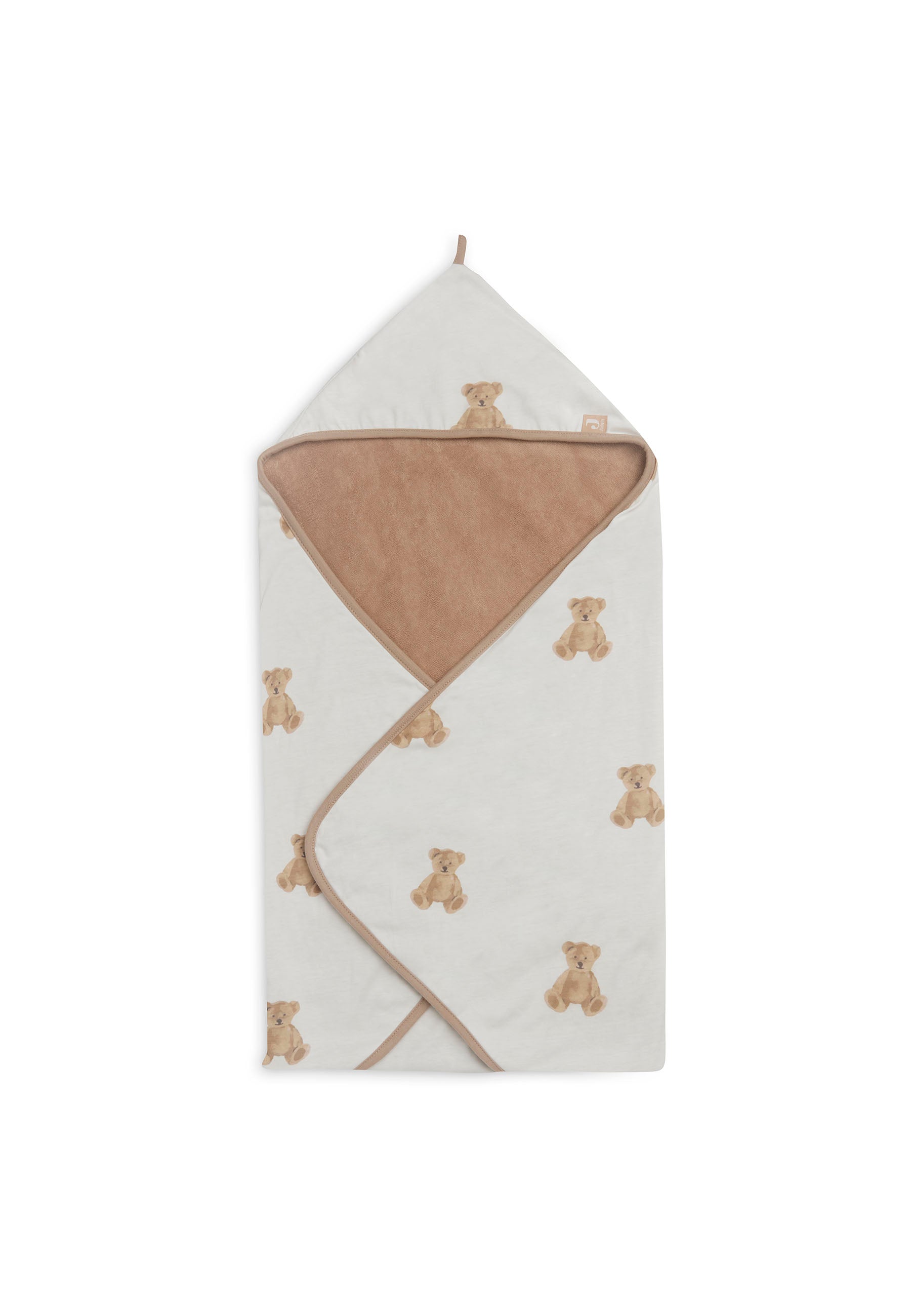 Kapuzenhandtuch 75x75cm - Teddy Bear - Bio-Baumwolle (GOTS)