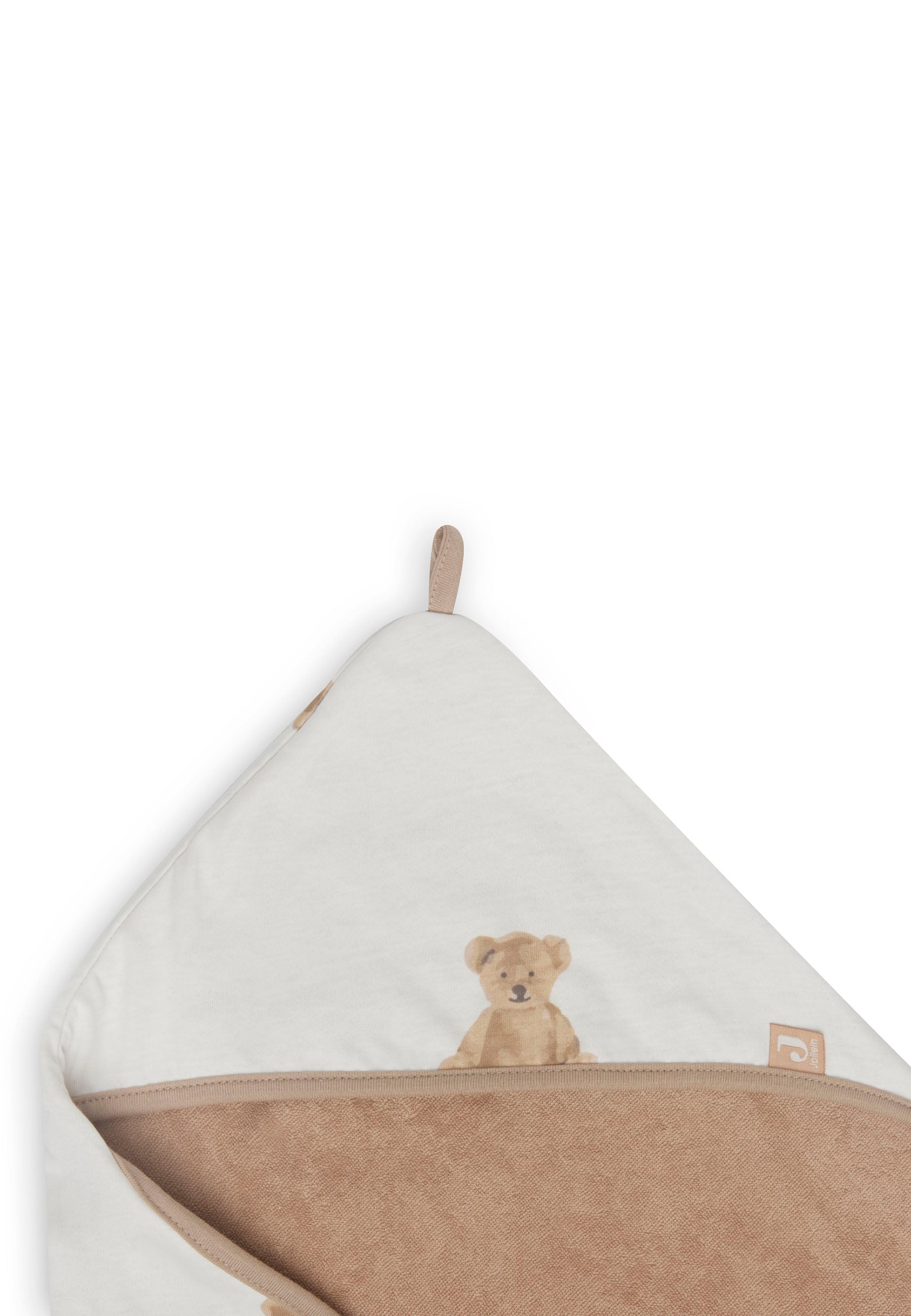 Kapuzenhandtuch 75x75cm - Teddy Bear - Bio-Baumwolle (GOTS)