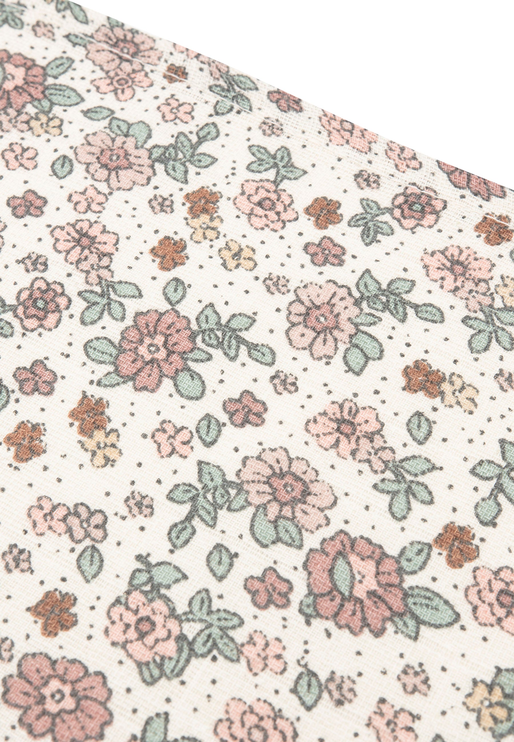 Spucktuch Hydrophil 70x70cm - Retro Flowers - 3 Stück