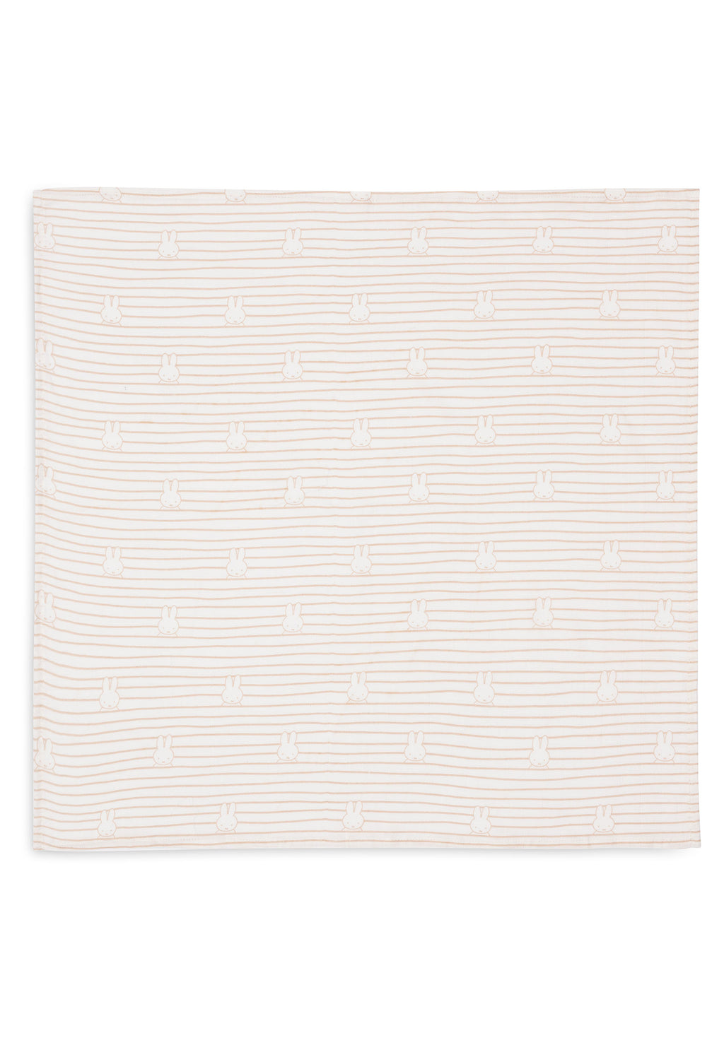 Spucktuch Hydrophil 70x70cm Miffy Stripe -  3 Stück