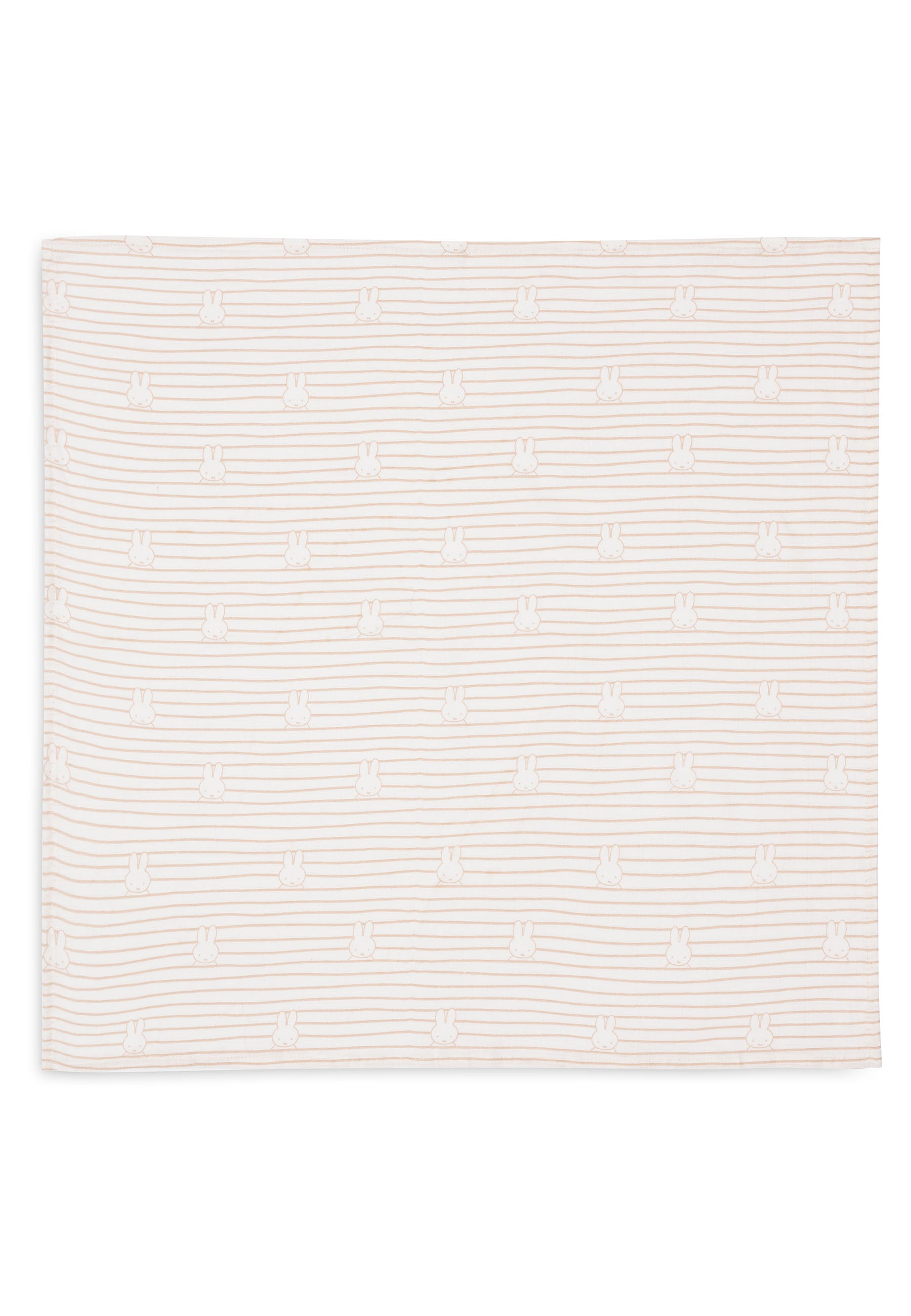 Spucktuch Hydrophil 70x70cm Miffy Stripe -  3 Stück