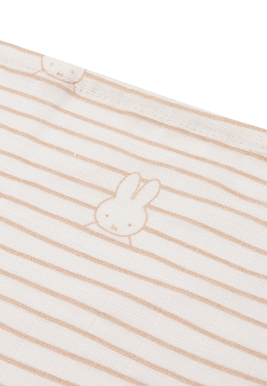 Spucktuch Hydrophil 70x70cm Miffy Stripe -  3 Stück