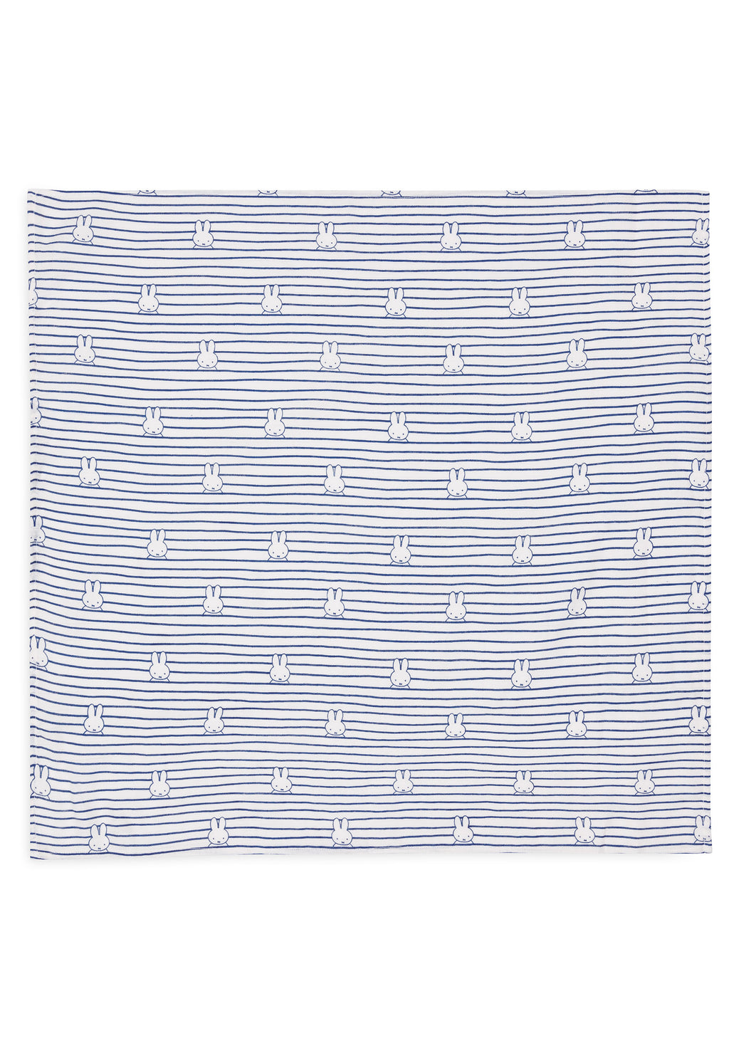 Spucktuch Hydrophil 70x70cm Miffy Stripe -  3 Stück