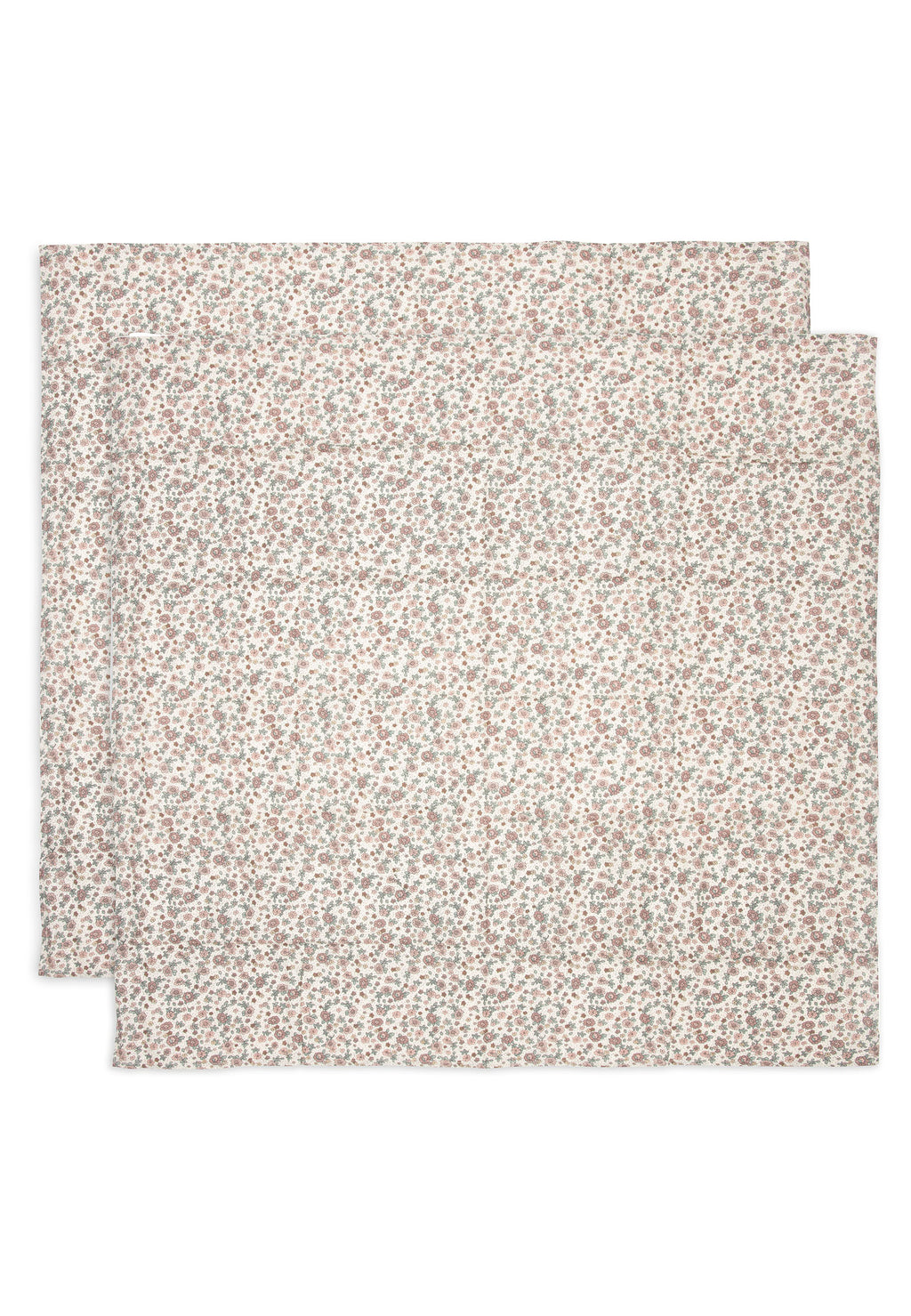 Mullwindeln Hydrophil 115x115cm - Retro Flowers - 2 Stück