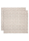 Mullwindeln Hydrophil 115x115cm - Retro Flowers - 2 Stück