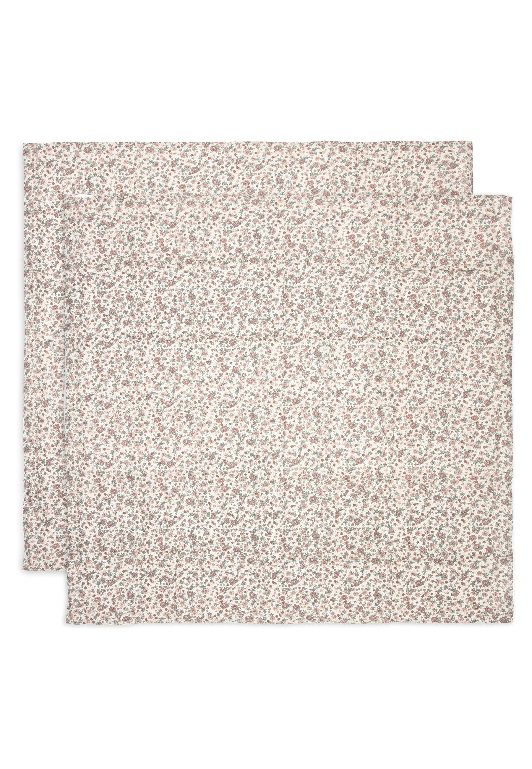 Mullwindeln Hydrophil 115x115cm - Retro Flowers - 2 Stück