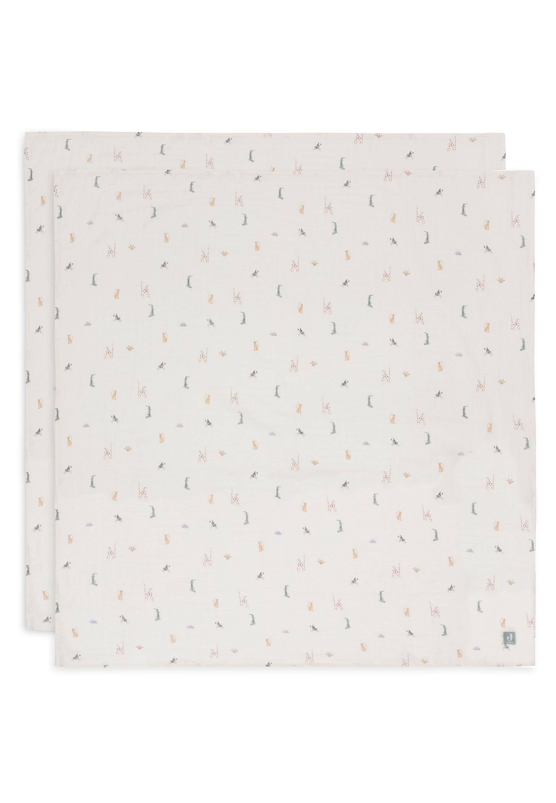 Mullwindeln Hydrophil 115x115cm - Jungle Jambo - 2 Stück