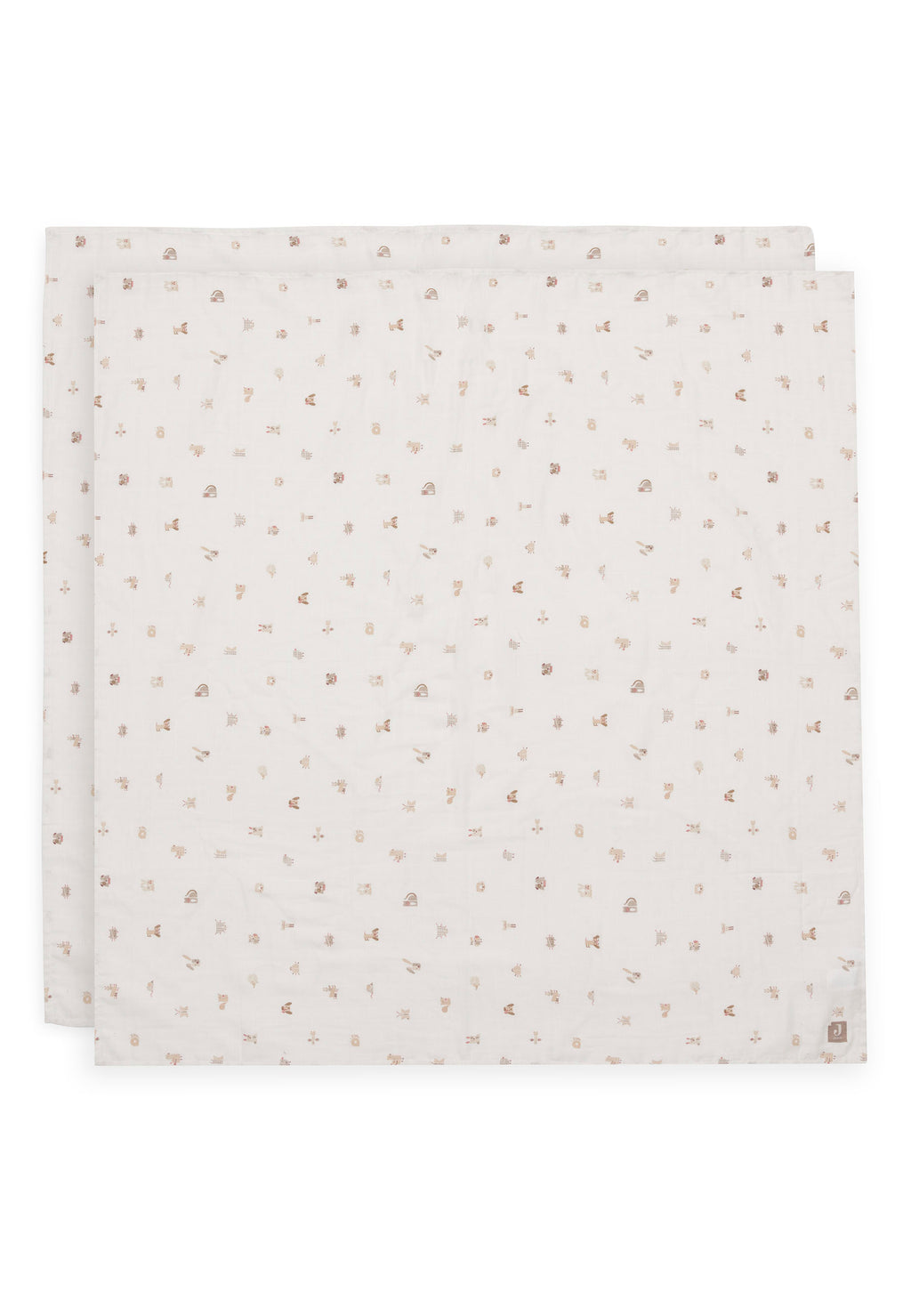 Mullwindeln Hydrophil 115x115cm - Animal Friends - 2 Stück