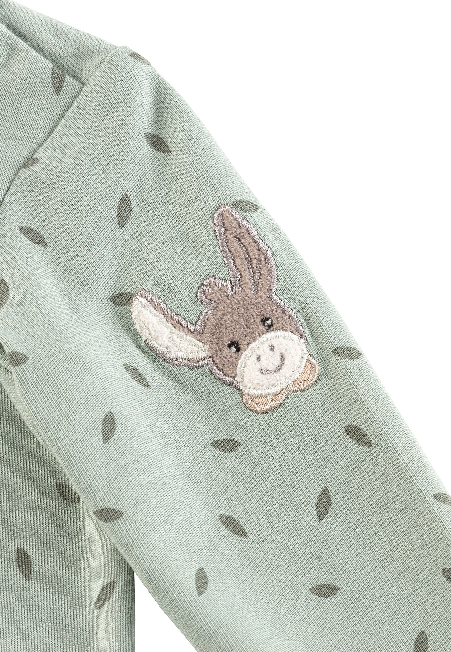 Langarmshirt Blätter