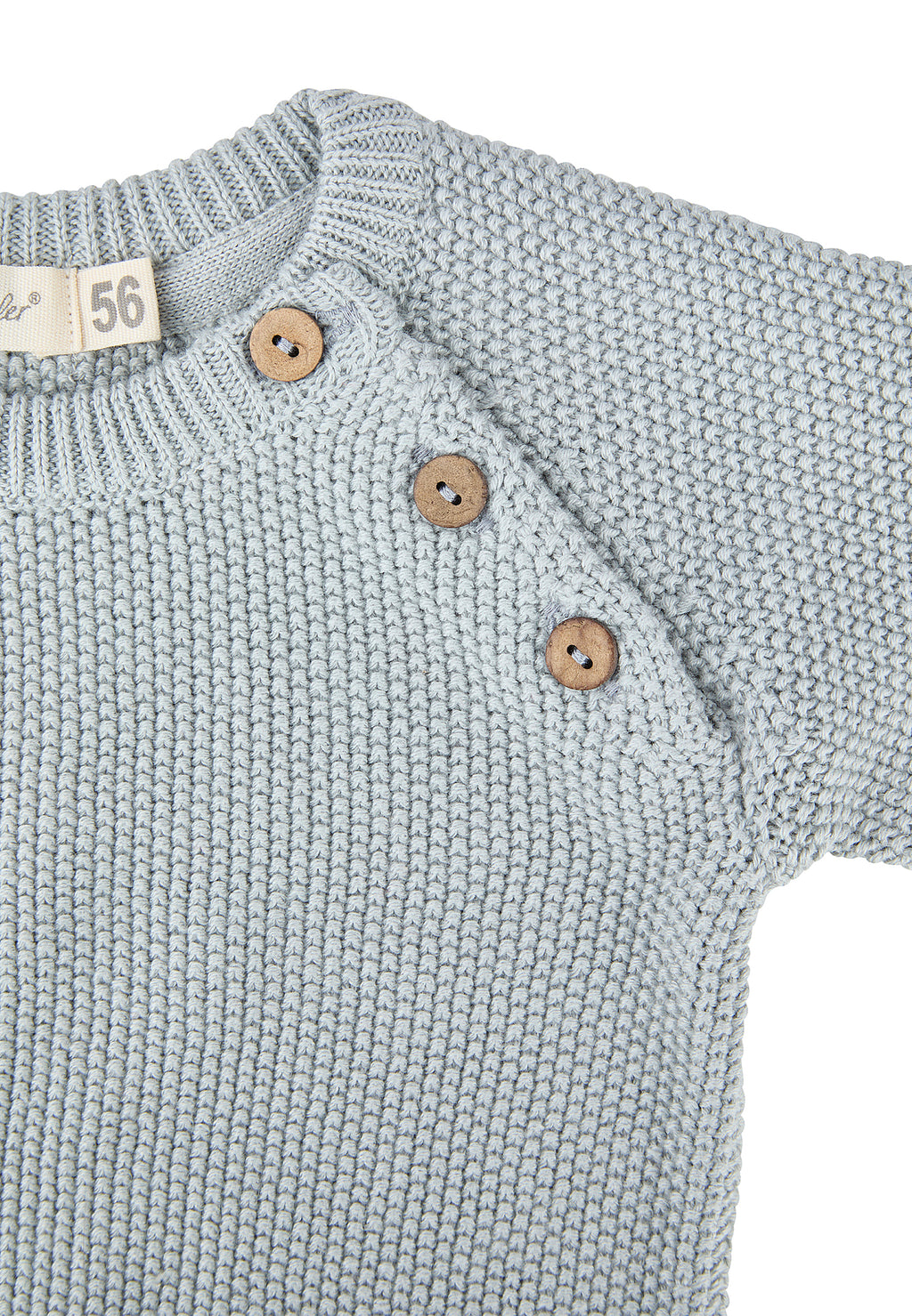 Strickpullover - Silber