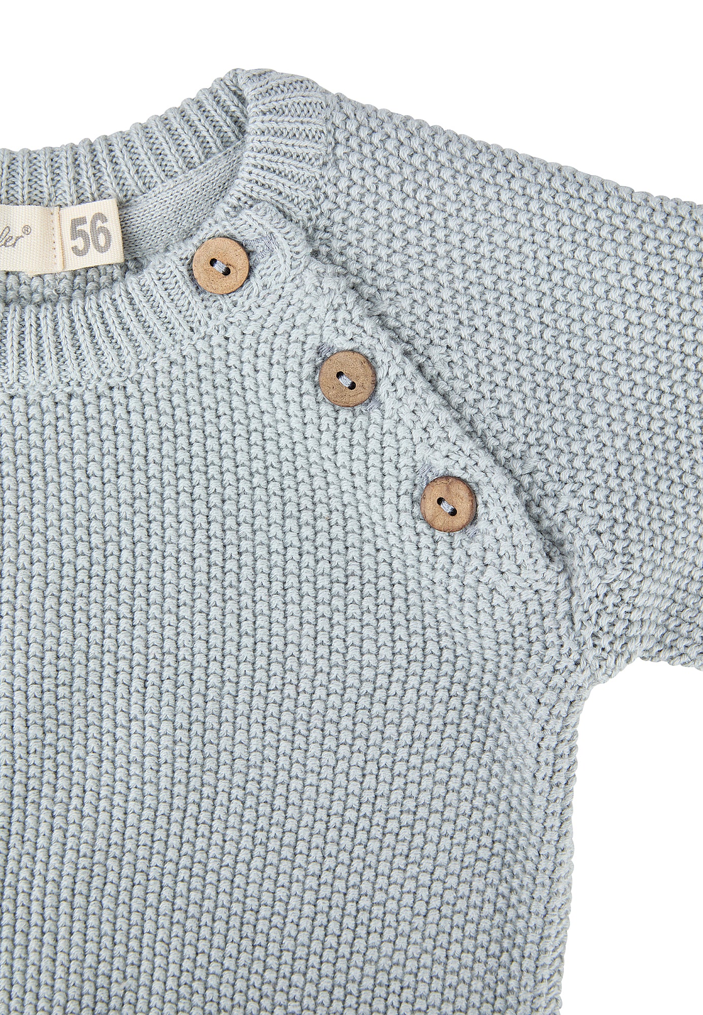 Strickpullover - Silber
