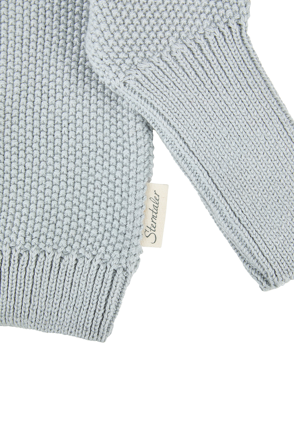 Strickpullover - Silber
