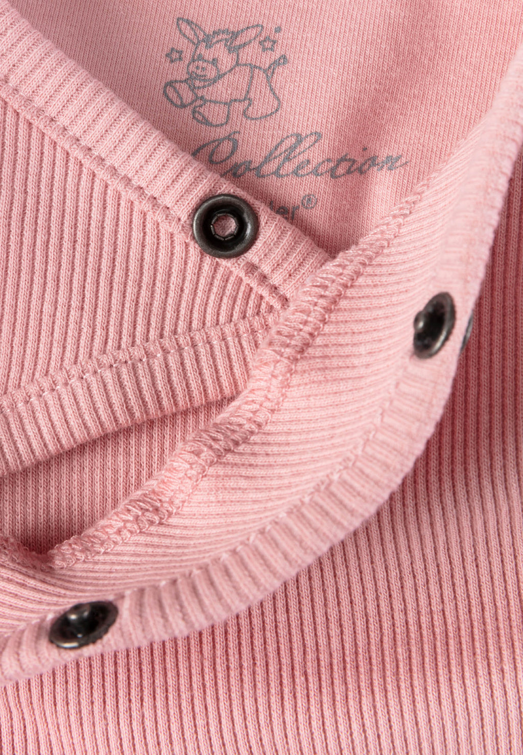 Baby Spieler Rippjersey - Mattrosa