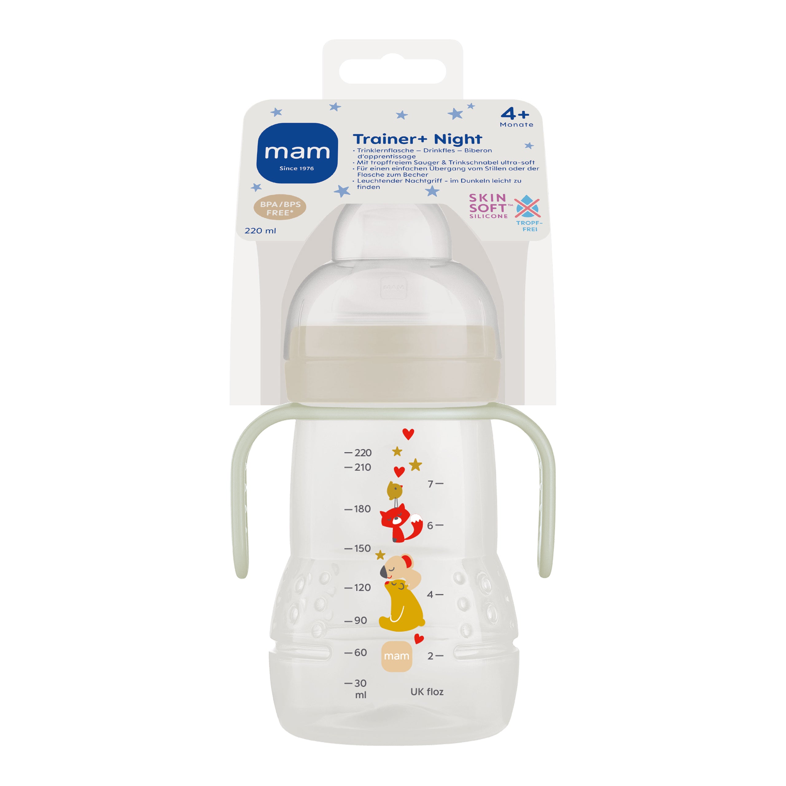 MAM Trainer+ Night 220 ml uni