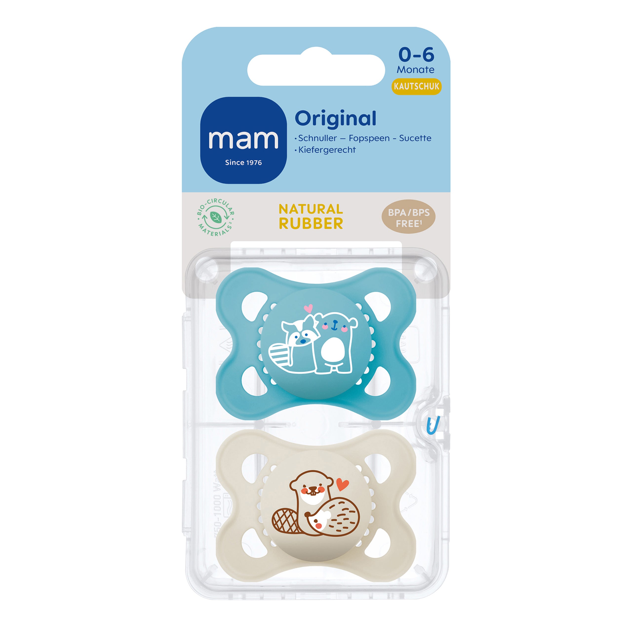 MAM Original matt Latex 0-6 blue