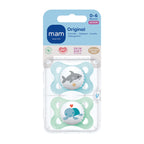 MAM Original Silikon 0-6 blue