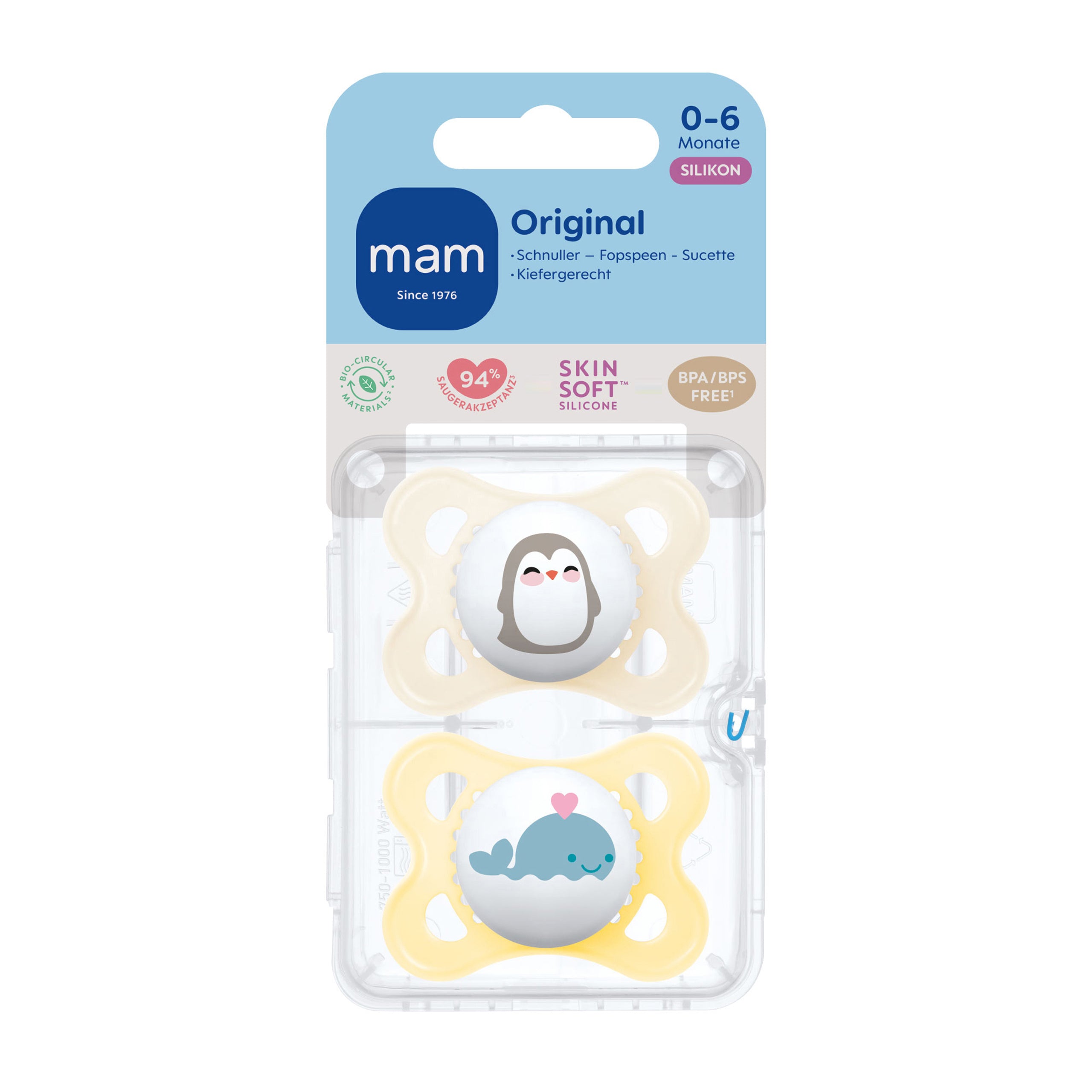 MAM Original Silikon 0-6 uni
