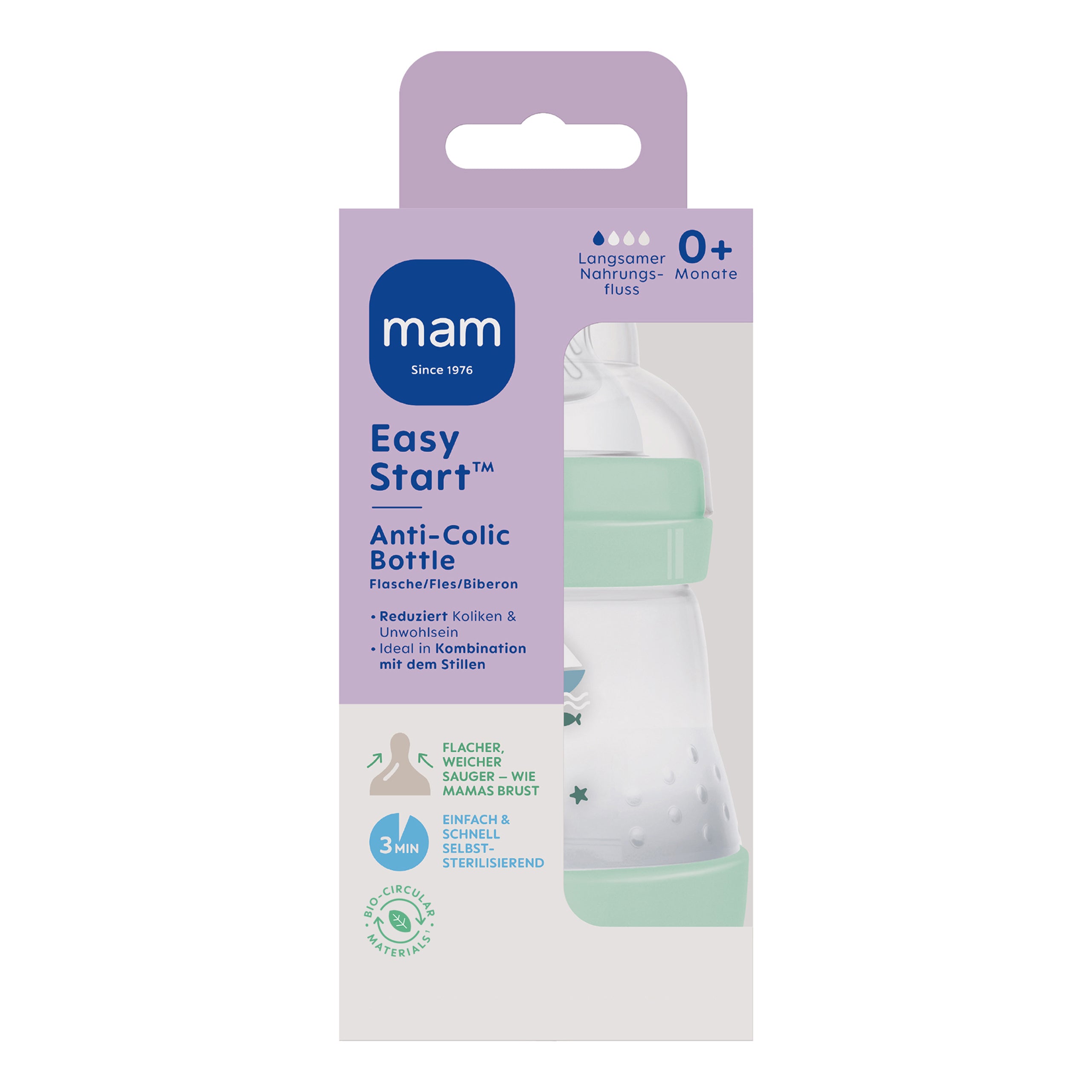 MAM Easy Start Anti-Colic 160 mint