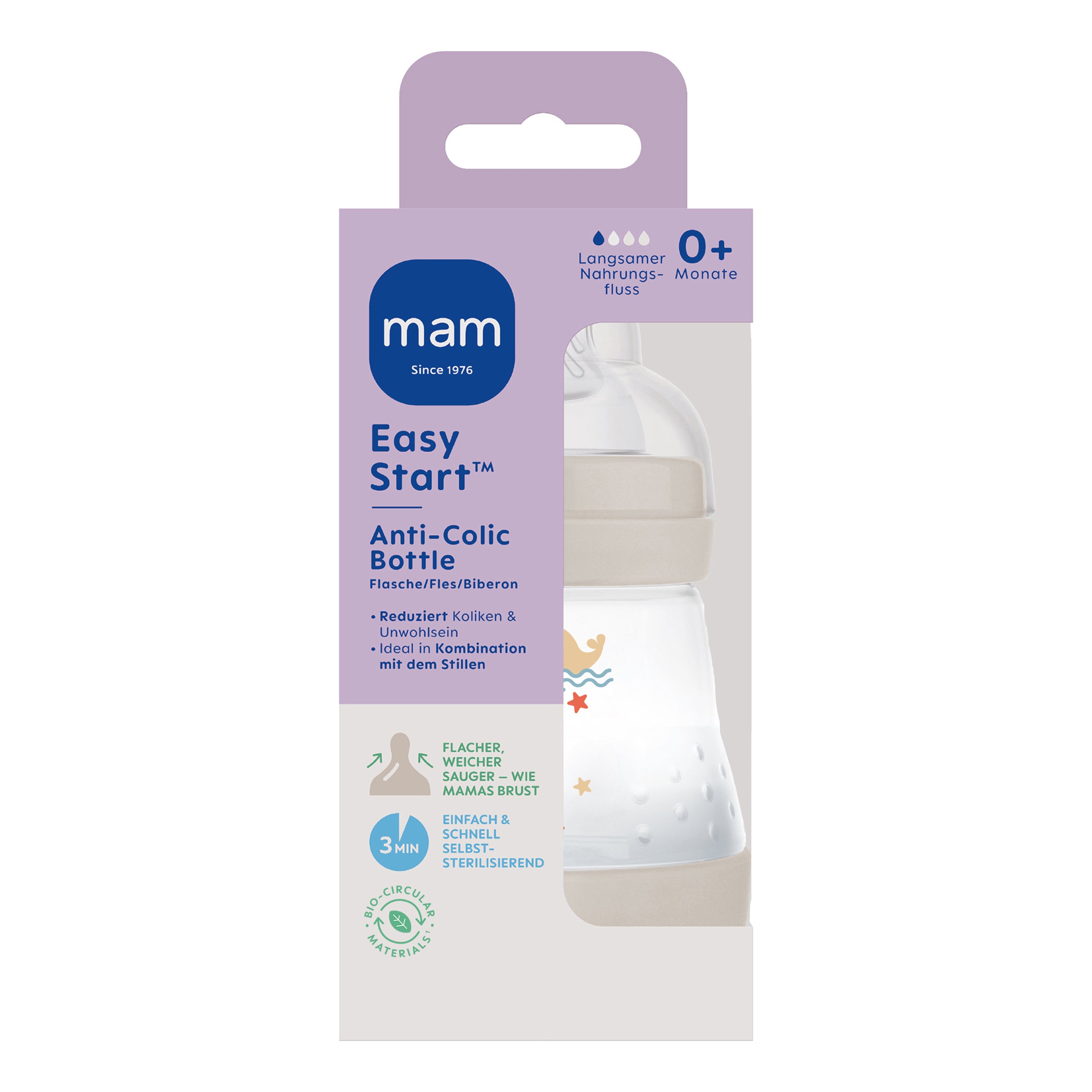MAM Easy Start Anti-Colic 160 uni