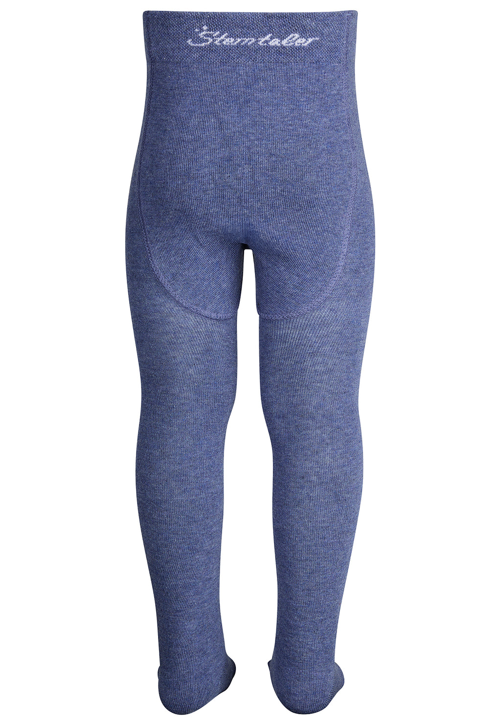 Strumpfhose Jeansblau Meliert