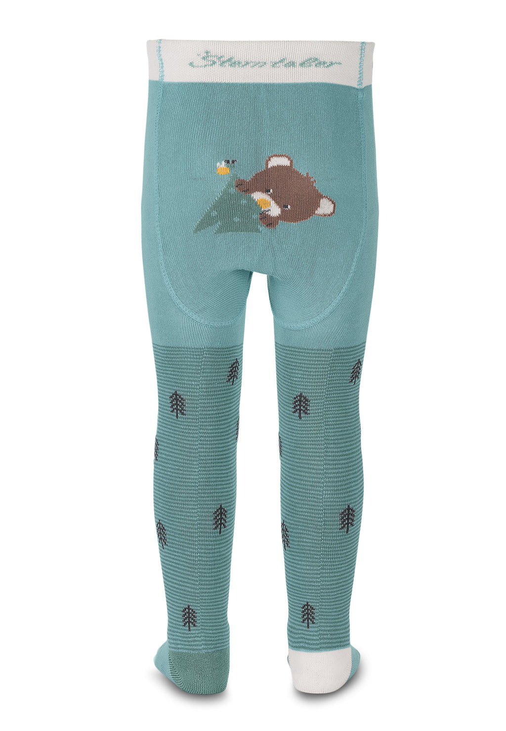 Krabbelstrumpfhose Bär