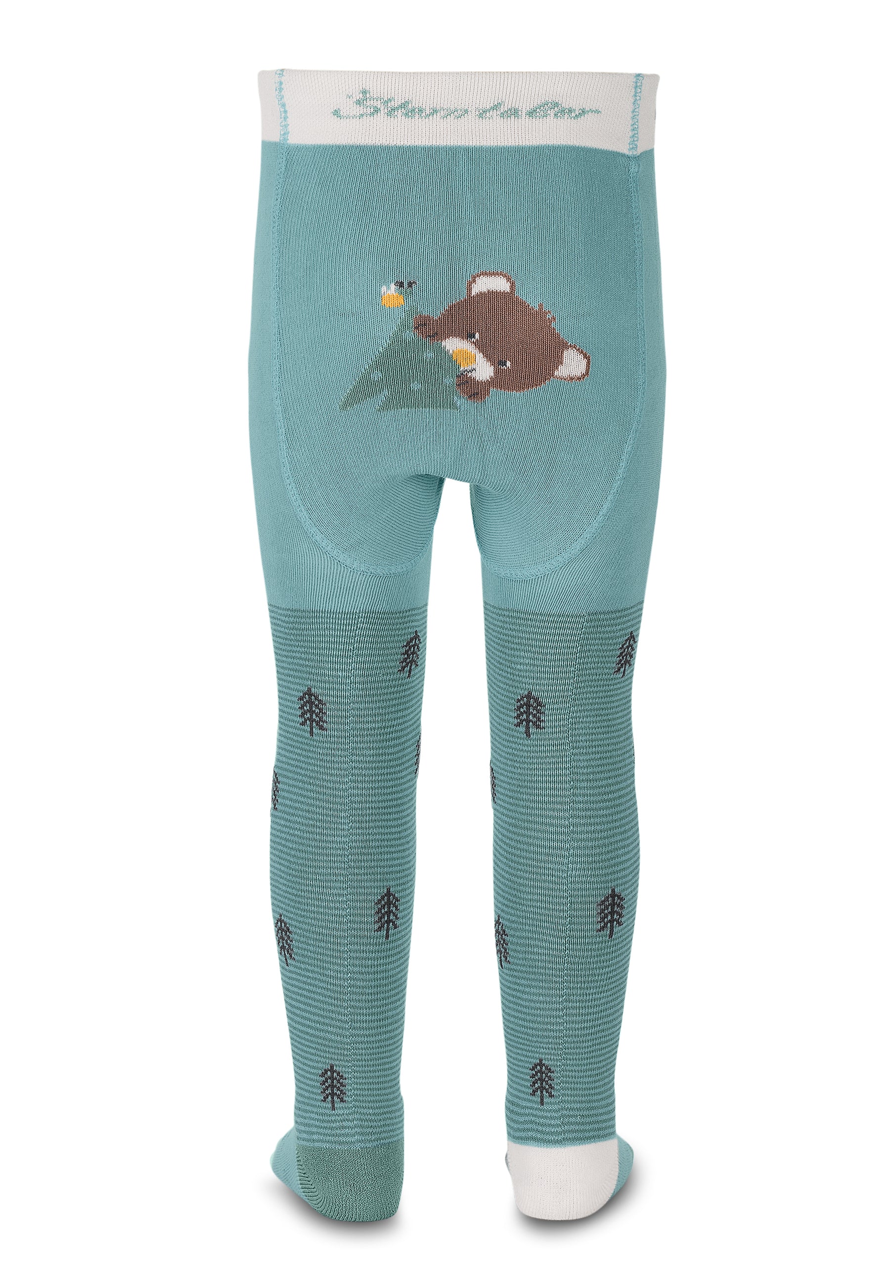 Krabbelstrumpfhose Bär