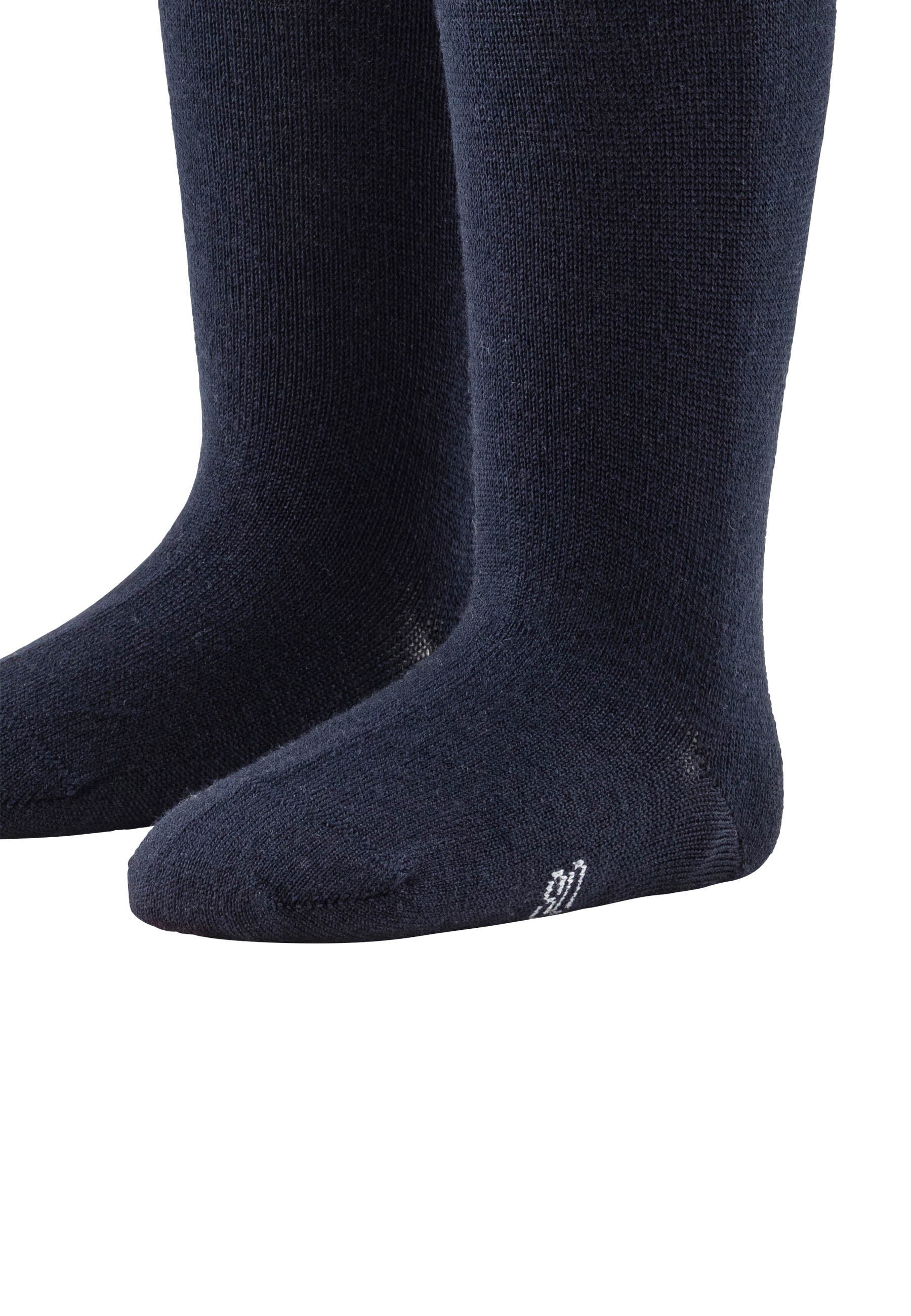 Strumpfhose Wolle Marine