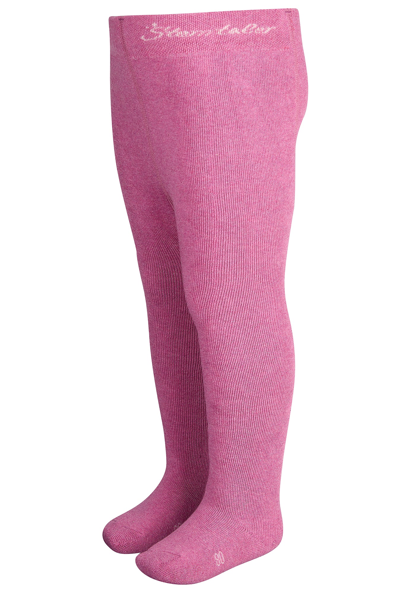 Strumpfhose Uni Pink Meliert
